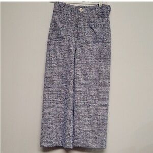 Maeve Blue Wide Leg Pants